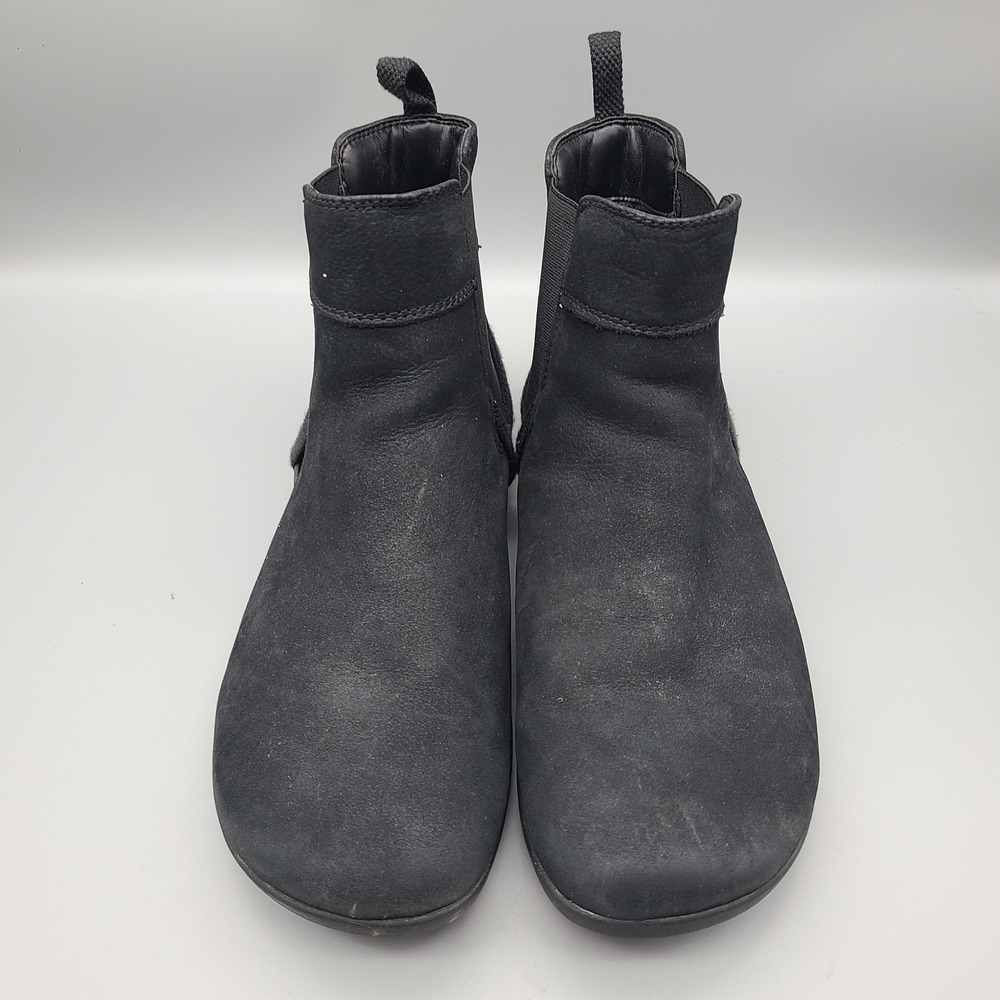 Xero Shoes Tari Womens Black Leather Barefoot Chelsea Boots Size 9 RP02-05/FW23 - Picture 2 of 8